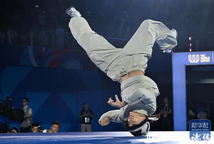 霹雳舞小将郭朴：上场后，我更专注于做好自己